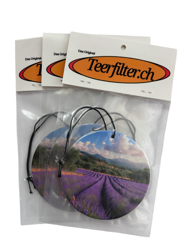 Lavendel Autoduft 3er Set zur Neutralisierung von Zigarettenrauch und unangenehmen Gerüchen